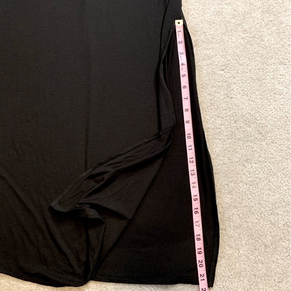 NWT Green Envelope Women Black Maxi Dress Size Small - Picture 6 of 7